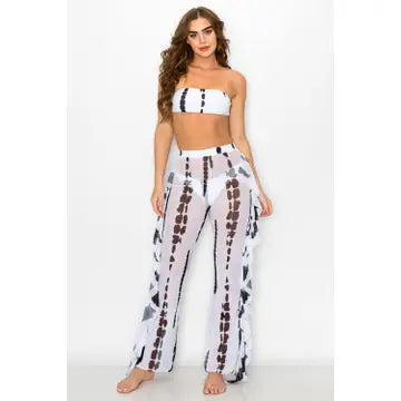 Tube Top Bikini W Cover Up PANTS