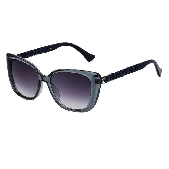 Fashion Cat Eye Sunglasses For Women with Slim Legs