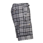 Plaid Cargo Shorts