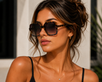 Geometric Sun Protection Sunglasses Accessories