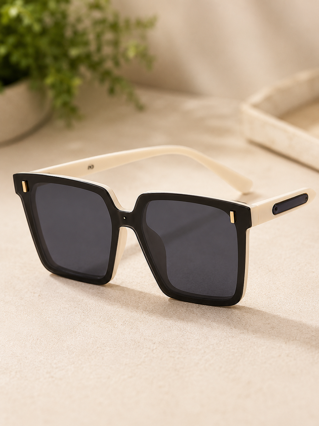 Sun-Protection Geometric Sunglasses Accessories