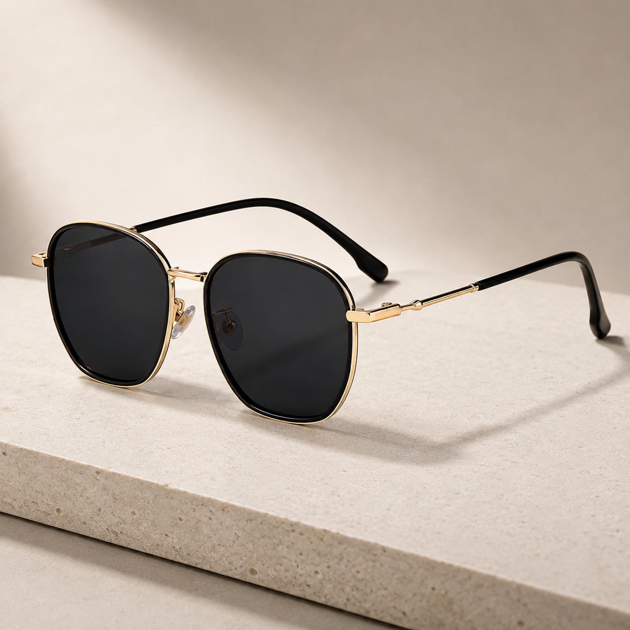 Geometric Sun Protection Sunglasses Accessories