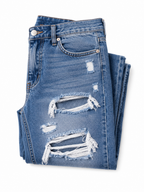 Casual Trendy Distressed JEANS