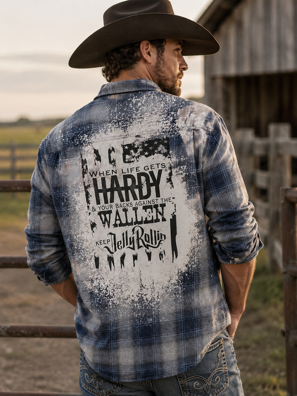 3 Wise Men of Country Music Button Down Shirt