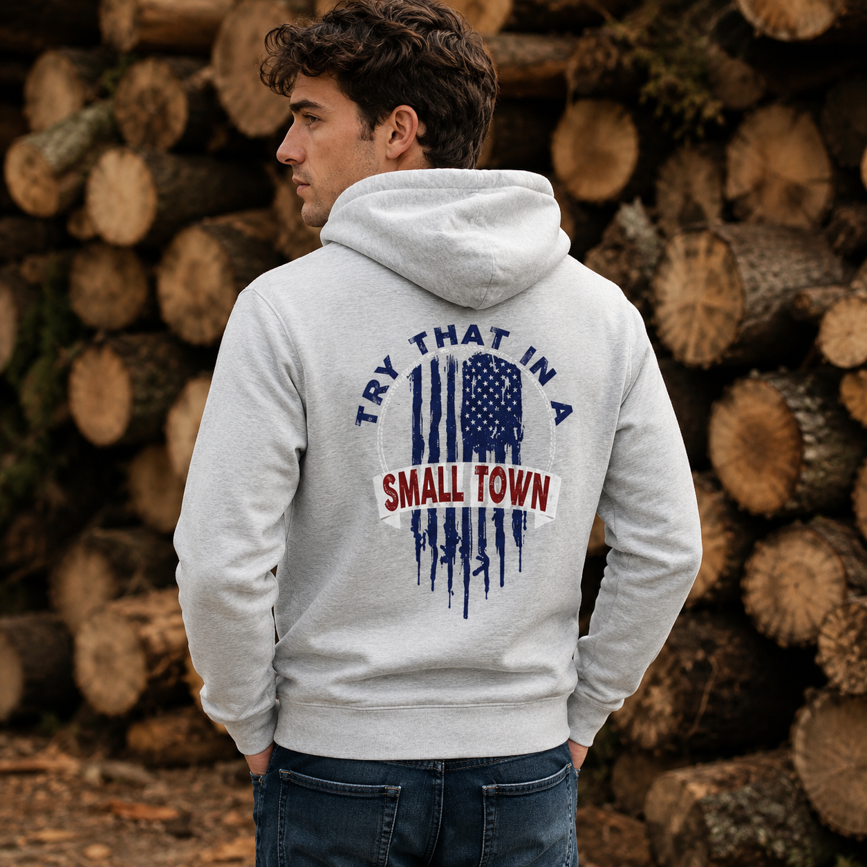 Try That in Small Town Hoodie