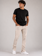 M1973 Danielli Stacked Jeans - Gray