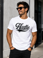 Hustle Graphic Mens Tee