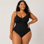 SHAPERX Tummy Control Shapewear Seamless Thong bodysuit