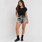 Super High Rise Mom Shorts