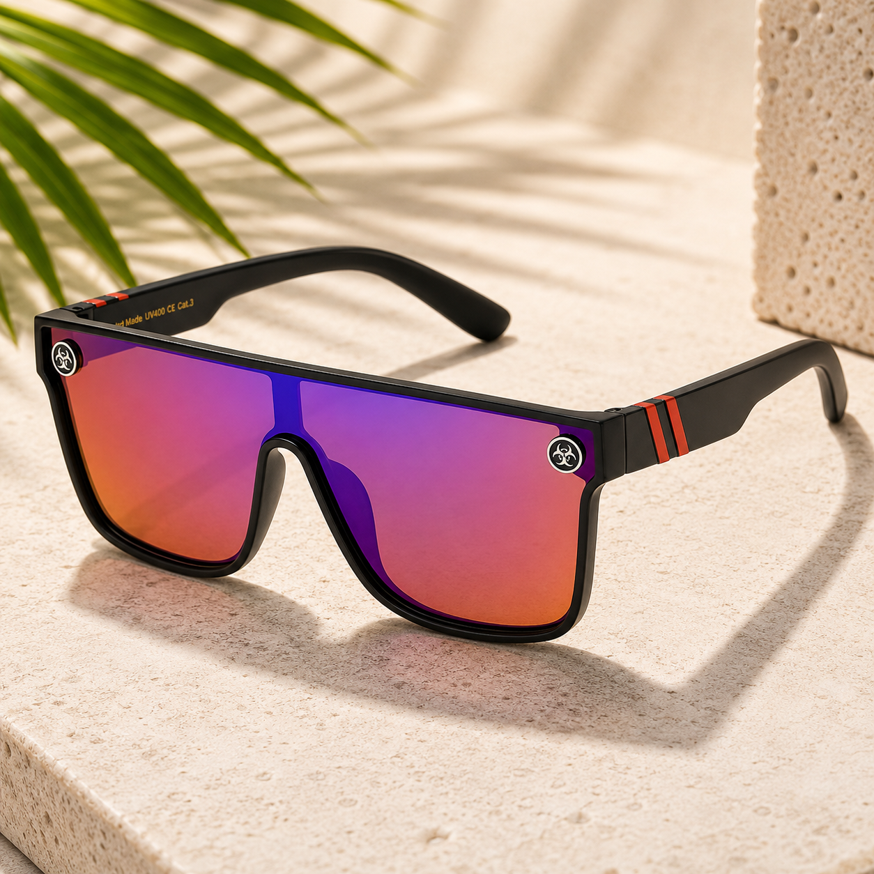 Unisex Biohazard Sunglasses