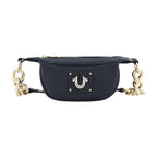 True Religion Women's Suede Chain Hobo Bag
