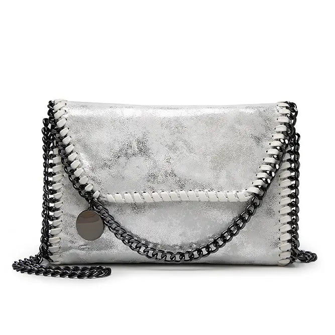 Solid Small Chain Hand Bag