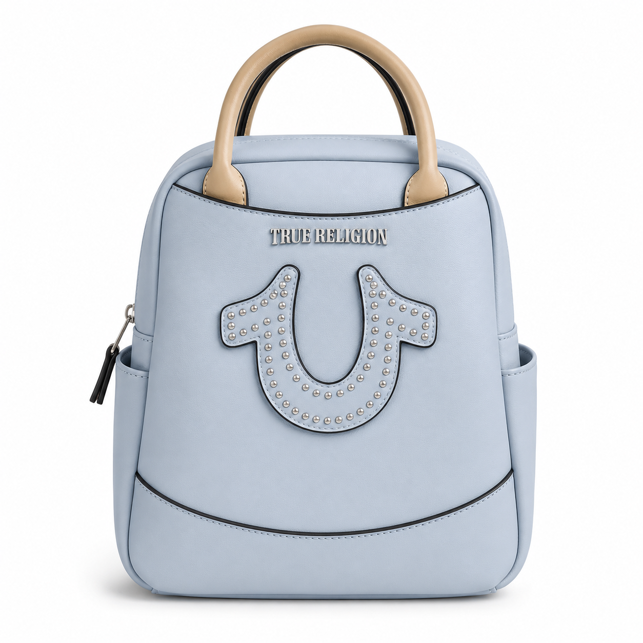 True Religion Studded Horseshoe Mini Backpack