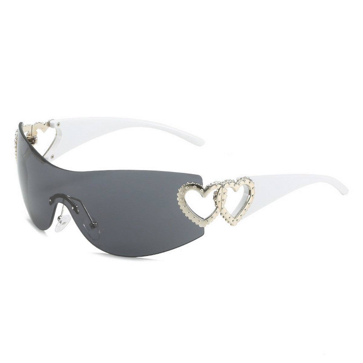 Y2K Style Frameless One-Piece Heart