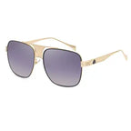 Men's Metal Fashion Trend Square Sunglasses