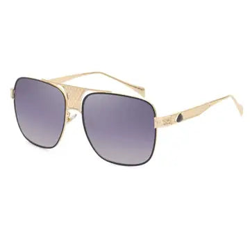 Men's Metal Fashion Trend Square Sunglasses