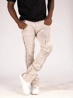 M1973 Danielli Stacked Jeans - Gray