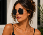 Geometric Sun Protection Sunglasses Accessories