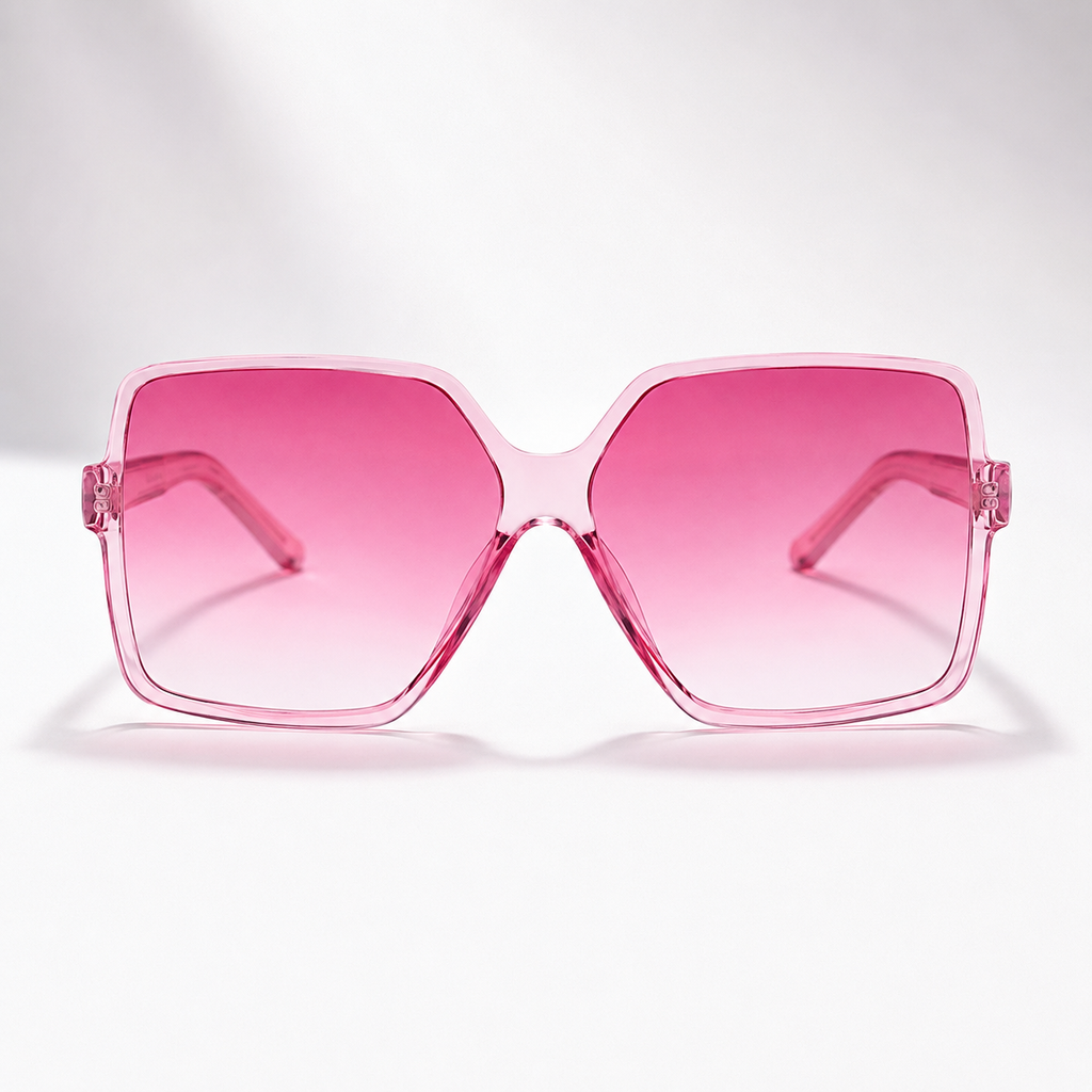 Geometric Sun Protection Sunglasses Accessories