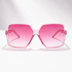 Geometric Sun Protection Sunglasses Accessories