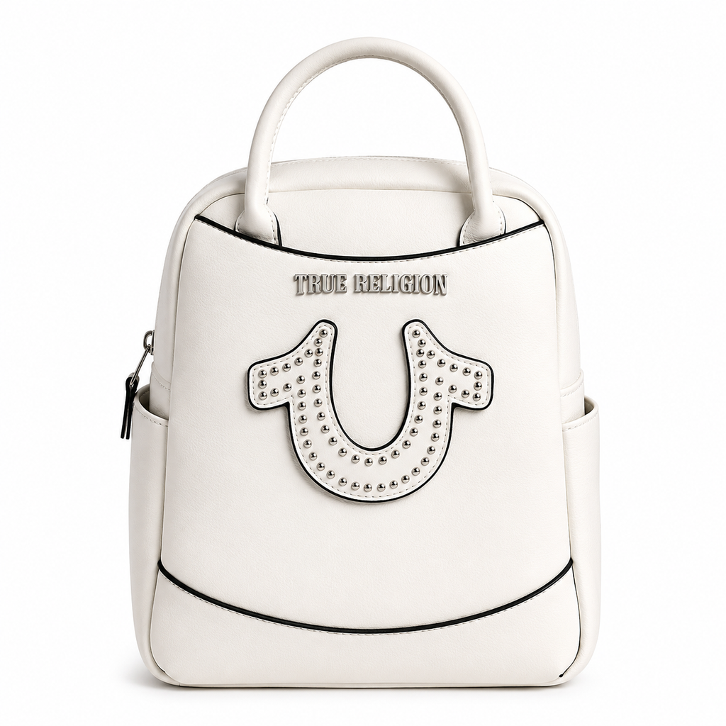 True Religion Studded Horseshoe Mini Backpack