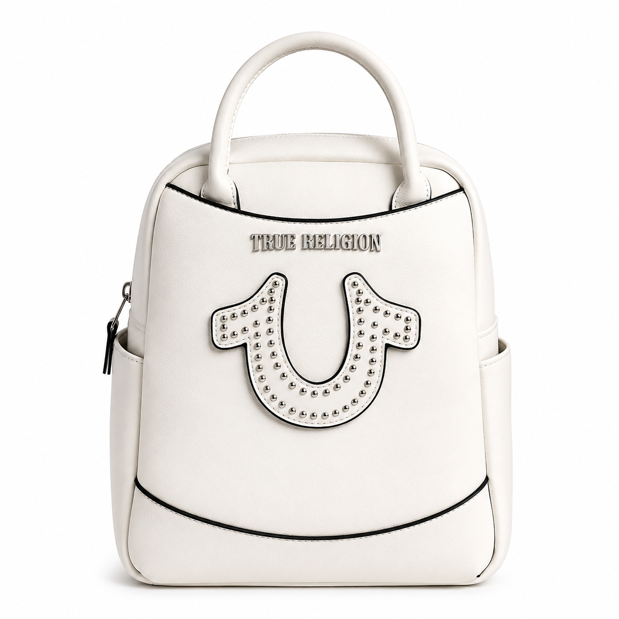 True Religion Studded Horseshoe Mini Backpack